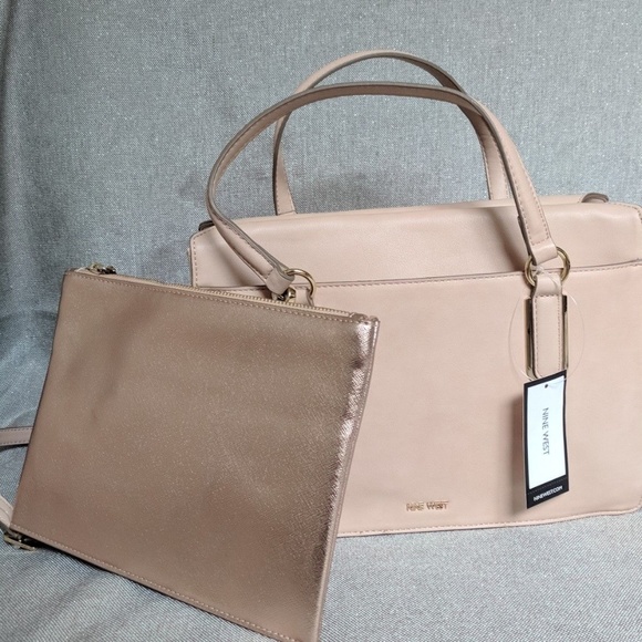 Nine West Betha medium satchel bag new - Picture 2 of 8